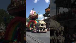 【WDW】ウォルトディズニーワールド ~Disney Festival of Fantasy Parade~(ディズニー フェスティバル オブ ファンタジー パレード) 最前列