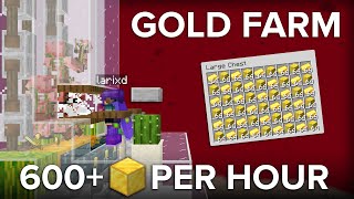 Minecraft Ultimate Gold XP Farm Tutorial - 90,000+ Items Per Hour