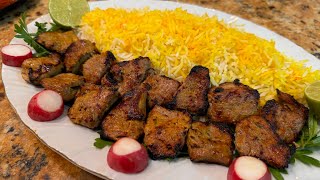 Lari Kabob (Yogurt Kebab) - Cooking with Yousef