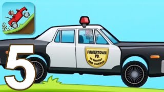 Hill Climb Racing - Gameplay Walkthrough Part 5 - Police Car (iOS, Android)