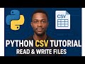 Python CSV Tutorial | Read and Write CSV Files