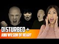 Disturbed - Don't Tell Me Reaction | Ann Wilson Heart To Heart!