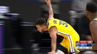 Stephen Curry is UNREAL finishes with 62 points! Warriors vs Blazers