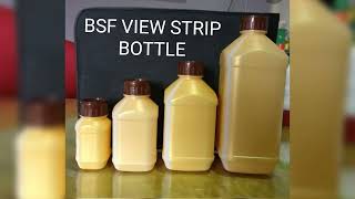 HDPE Bottle  view strip available  in 1 litre \u0026 500 ml .