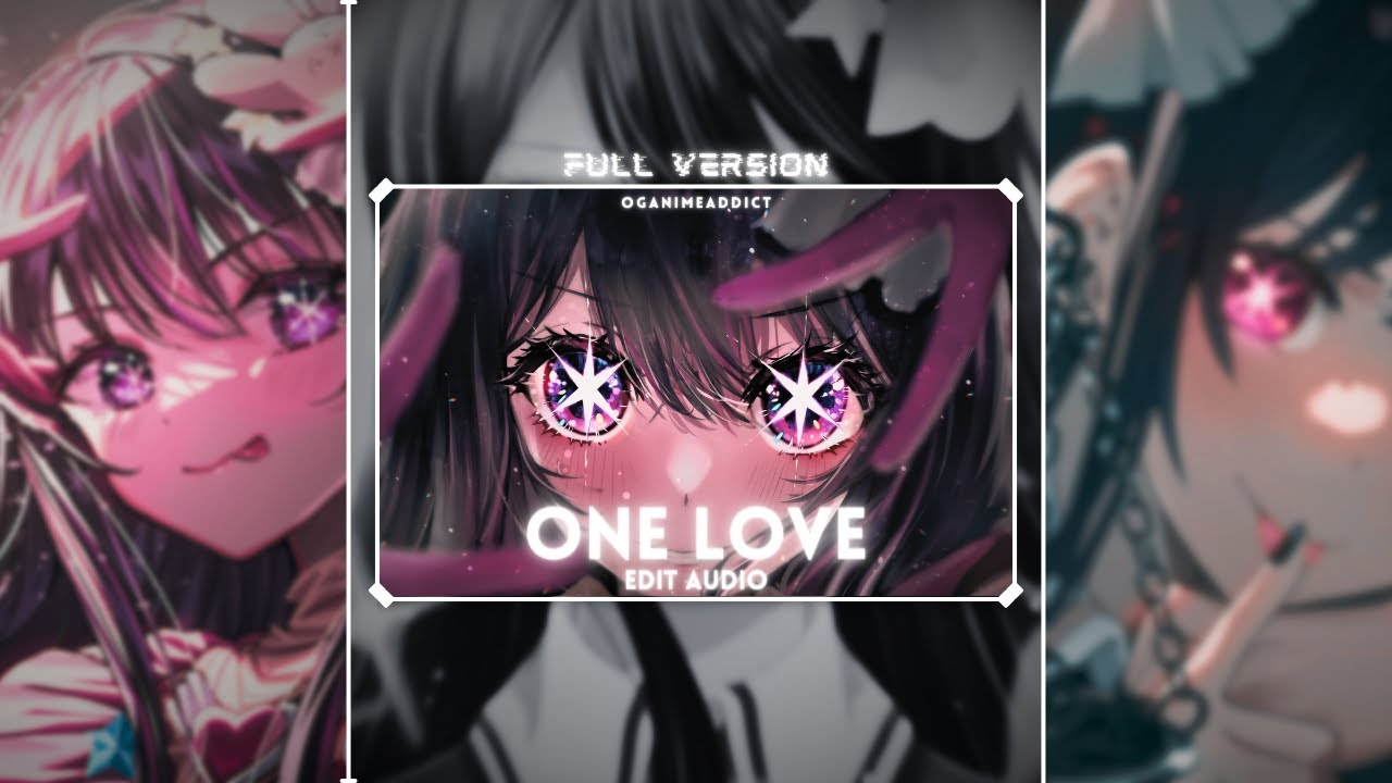 One Love Shubh Edit Audio Full Version Youtube