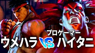 SF5, Daigo[Ryu] vs Haitani[Necalli]