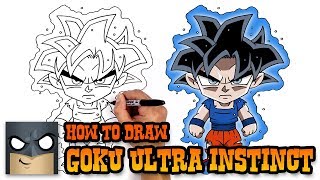 How to Draw Goku | Ultra Instinct Form (Art Tutorial)