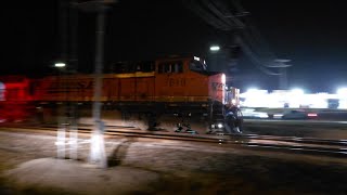 [4K] Southbound BNSF Ballast Train on Choctaw sub