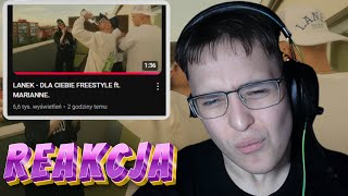 LANEK - DLA CIEBIE FREESTYLE ft. MARIANNE. (REAKCJA!!!)