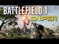 Battlefield 1: Martini-Henry Sniping on Defense (PS4 PRO Multiplayer Gameplay)