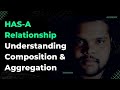 #10 HAS-A Relationship | Composition | Aggregation | Object Oriented Programming #oops #inheritance