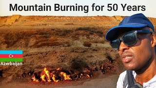 Yanar Dag Azerbaijan: Fire Mountain Burning For 50 YEARS #azerbaijan