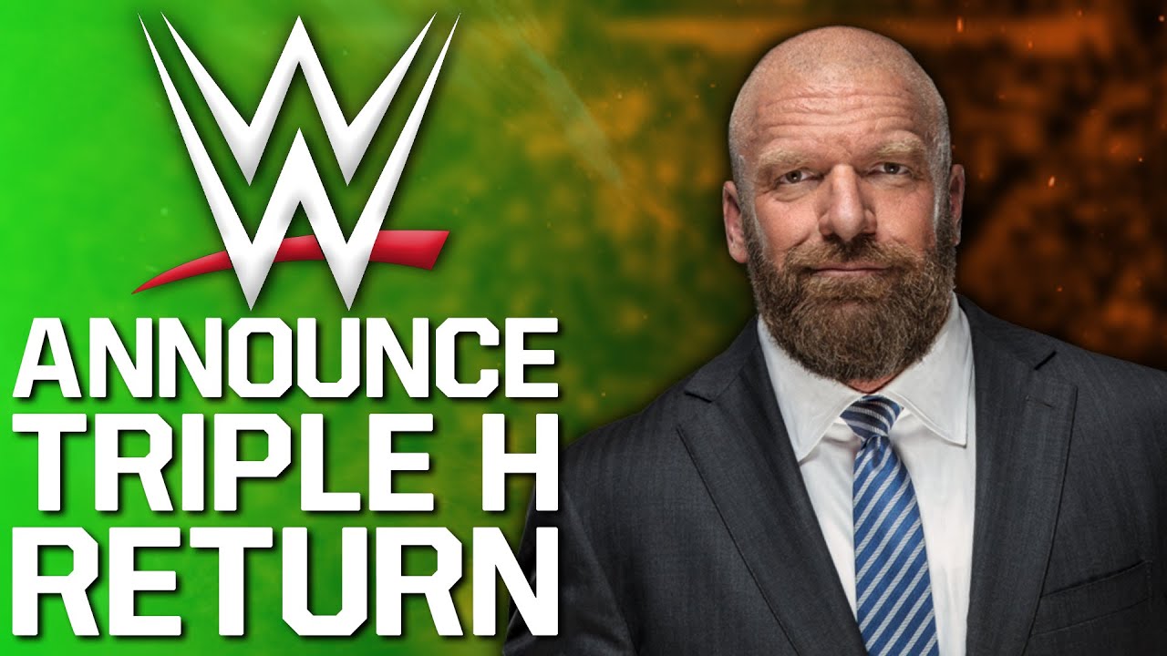 WWE Announce Triple H RETURN | CM Punk, Bryan Danielson And Kenny Omega ...