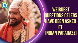 The Weirdest Questions Bollywood Celebs Have Been Asked! Ft. Indian Media