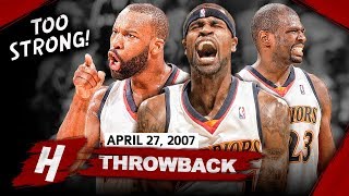 The "We Believe" Warriors BIG 3 Full Game 3 Highlights vs Mavericks 2007 Playoffs - EPIC Night!