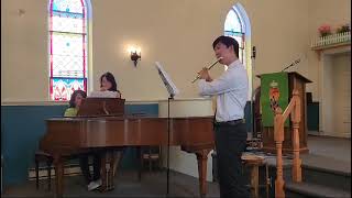 Justin Yang - Suite for Flute and Jazz Piano Trio: Pt. 2 Sentimentale (Claude Bolling) [2024 FCBE]