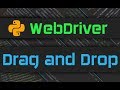 Selenium Webdriver - Everything on Drag and Drop with Python WebDriver