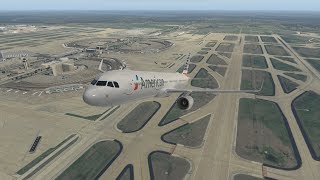 X Plane 11 Live VATSIM! ToLiss Airbus A321 Dallas (DFW) - Phoenix (PHX) - San Diego (SAN)