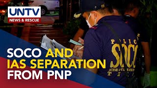 Separation of IAS and SOCO from PNP, proposed