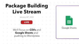 CSVs and Google Sheets