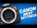 Best Camera Settings for Video: Canon R10 Tutorial