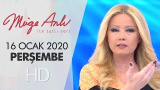 Müge Anlı ile Tatlı Sert 16 Ocak 2020 | Perşembe