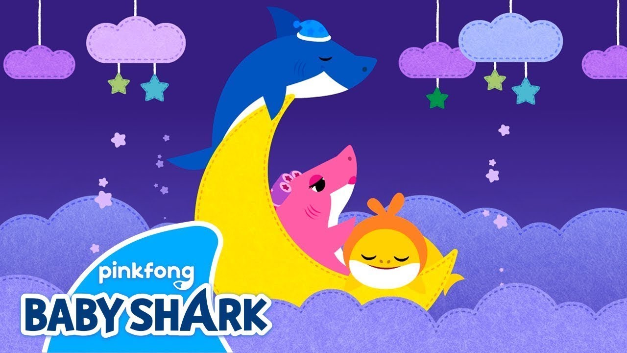 Good Night Baby Shark | Baby Shark Lullaby | Baby Shark For Children ...