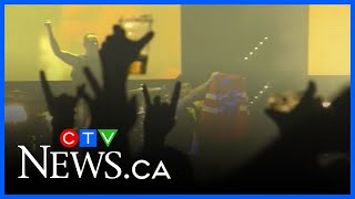 Our Lady Peace sings O Canada in Edmonton as Canada wins 4 Nations Face-Off final