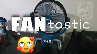 Quick review of Makita 18v Fan DCF300