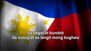 lupang hinirang  with lyrics