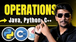 Coding for Beginners ☕︎ | EP 3.2 Operators in Python, C++ & Java | Programming Tutorials | Tamil