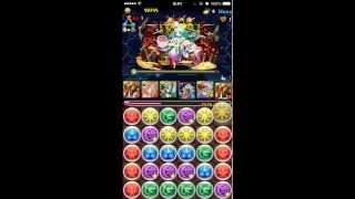 【パズドラ】大和チャレンジ！月光姫（かぐや姫）　覚醒ラーPT