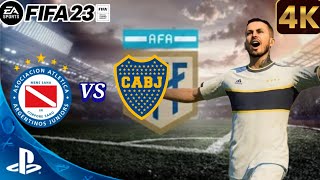 FIFA 23 Argentinos Jrs Vs Boca Juniors  | Primera División | PS5™ - Gameplay [4k] NEXT GEN