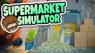 Tjener meg RIK på frokostblanding! | Supermarket Simulator | #1