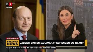 POLITICA ZILEI. BĂSESCU: SUVERANIȘTII SE VOR DEZUMFLA/N.DAN: RESPINGEREA LUI CG, O DECIZIE LOGICĂ.P3