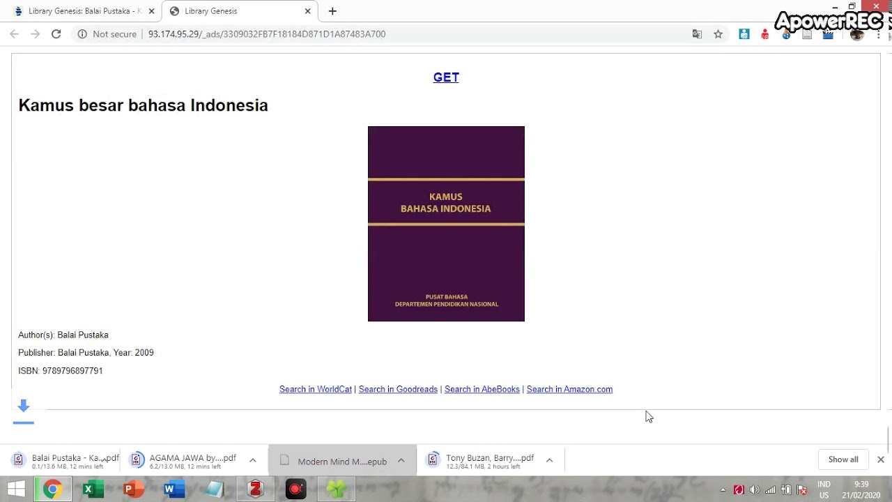 Tutorial 26 Cara Mencari Buku B - YouTube