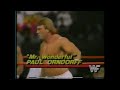 Paul Orndorff vs. Paul Roma - 1/5/1987 - WWF