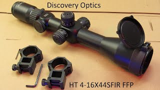 RifleScope DiscoveryOPT HT 4-16X44SFIR FFP Firearms Hunting  Rifle Scope Discovery Optics HD прицел