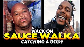 WACK 100 SPEAKS ON SAUCE WALKA SURVIVING A ROBBERY ATTEMPT IN LA & HIM CATCHING A BODY. NEW WACK 100