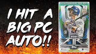 BIG PC AUTO PULLED!!!  | 2021 Topps Fire Hobby Box 🔥🔥 [Target Exclusive]