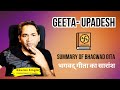 Geeta- Upadesh - Summary of Bhagwad Gita | USA | Sir Gaurav Singla |  भगवद् गीता का सारांश