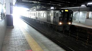 813系RG018編成　普通列車「福北ゆたか線経由」博多行　小倉駅発車！