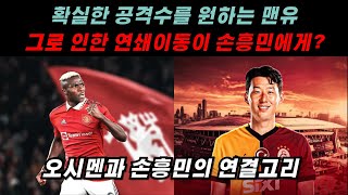 [KK사커] 손흥민과 오시멘의 연결고리(?) #EPL #맨유 #오시멘 #토트넘 #손흥민