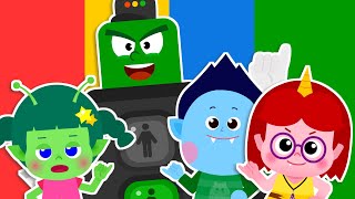 Stop! Signal Man | Super Hero Song For Kids | Car Song | Vehicle Song | ★ TidiKids