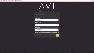 Avi Vantage Installation in VMware Environment