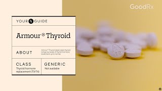 Armour Thyroid: How It Works, How to Take It, and Side Effects | GoodRx