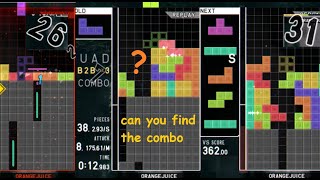 the 3 kinds of downstack combos