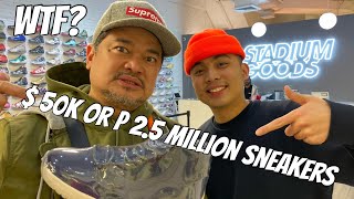INSANELY EXPENSIVE HYPE SNEAKERS AT STADIUM GOODS NEW YORK ! SNEAKERS SHOPPING I
