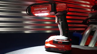 Craftsman V20 Cordless LED Hanging Work Light Reviewed \u0026 Demonstrated