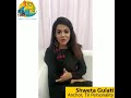 spot shweta gulati a renowned tv personality hosting the dwijng festival 2018 19